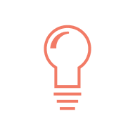 a pixel art of a light bulb on a black background